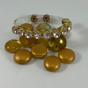 Yik Fung Vintage Rhinestone Bracelet